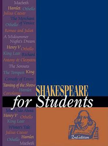 Cover image for Shakespeare for Students: 3 Volume Set