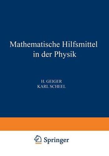 Mathematische Hilfsmittel in Der Physik