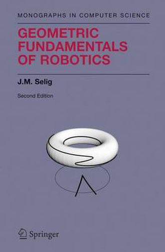 Cover image for Geometric Fundamentals of Robotics