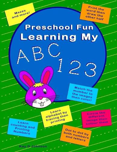 Cover image for Preschool Fun Learning My ABC 123