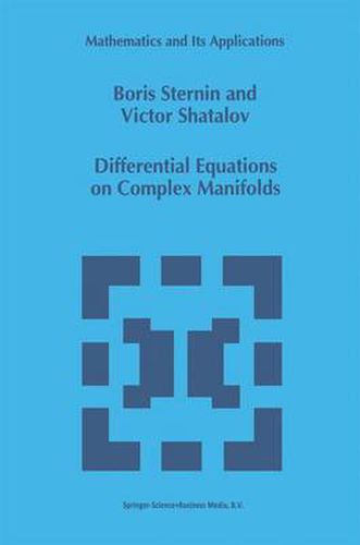 Cover image for Differential Equations on Complex Manifolds