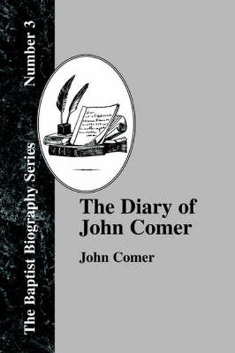 Cover image for The Diary Of John Comer