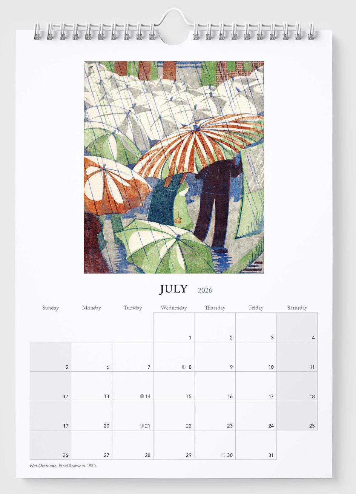 Australian Women in Art 2026 Wall Calendar