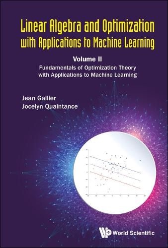 Cover image for Linear Algebra And Optimization With Applications To Machine Learning - Volume Ii: Fundamentals Of Optimization Theory With Applications To Machine Learning