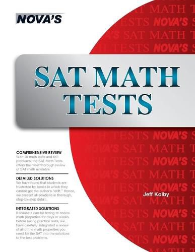 SAT Math Tests: 10 Full-length SAT Math Tests!