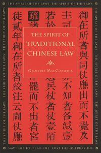 Cover image for The Spirit of Traditional Chinese Law