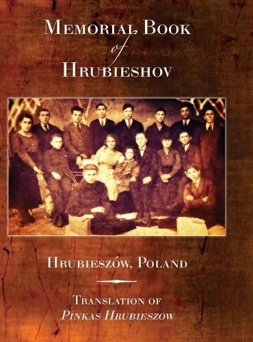 Cover image for Memorial Book of Hrubieshov (Hrubieszow, Poland)