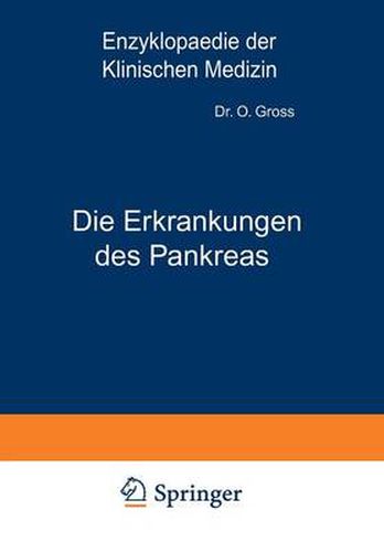 Die Erkrankungen Des Pankreas