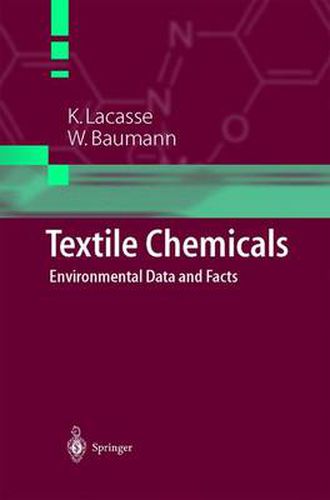 Cover image for Textile Chemicals: Environmental Data and Facts