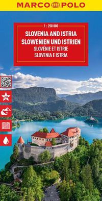 Cover image for Slovenia and Istria Marco Polo Map