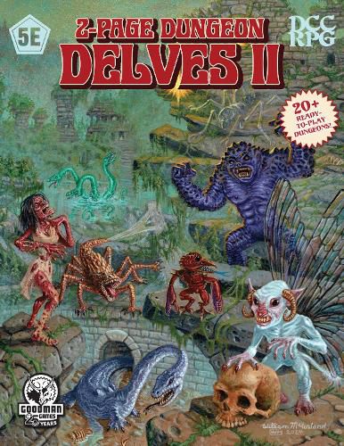 Cover image for 2-Page Dungeon Delves #2