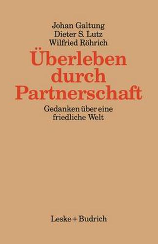 Cover image for UEberleben Durch Partnerschaft: Gedanken UEber Eine Friedliche Welt