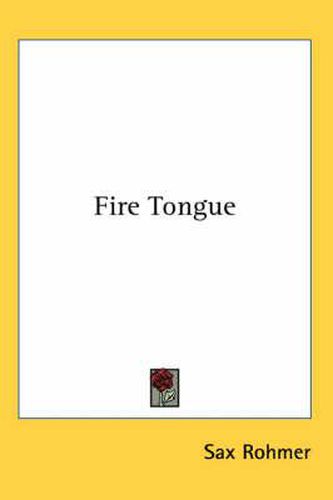 Cover image for Fire Tongue