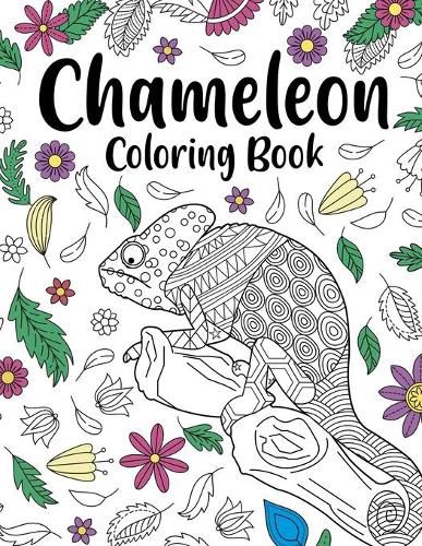 Cover image for Chameleon Coloring Book