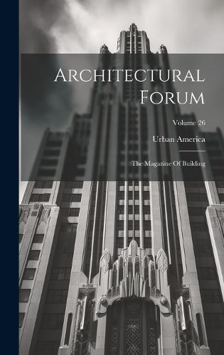 Cover image for Architectural Forum