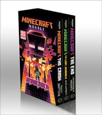 Cover image for Minecraft Novels 3-Book Boxed: Minecraft: The Crash, The Lost Journals, The End