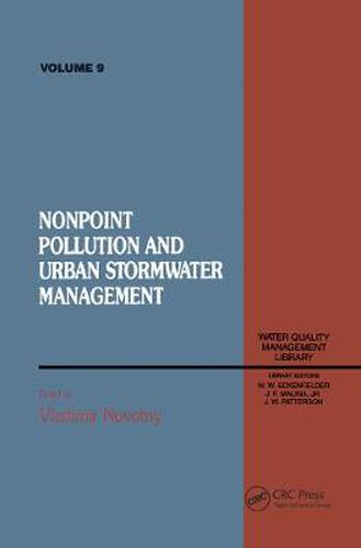 Cover image for Non Point Pollution and Urban Stormwater Management, Volume IX