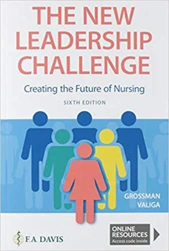 Cover image for The New Leadership Challenge: Creating the Future of Nursing