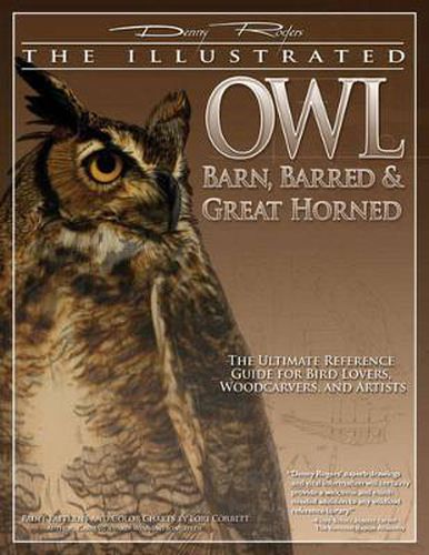 Cover image for Illustrated Owl: Barn, Barred & Great Horned: The Ultimate Reference Guide for Bird Lovers, Artists, & Woodcarvers