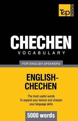 Cover image for Chechen vocabulary for English speakers - 5000 words