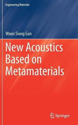 Cover image for New Acoustics Based on Metamaterials