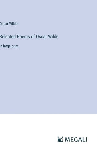 Cover image for Selected Poems of Oscar Wilde