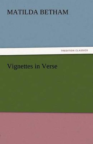 Cover image for Vignettes in Verse