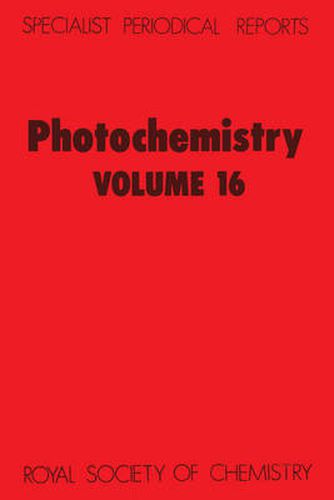 Cover image for Photochemistry: Volume 16
