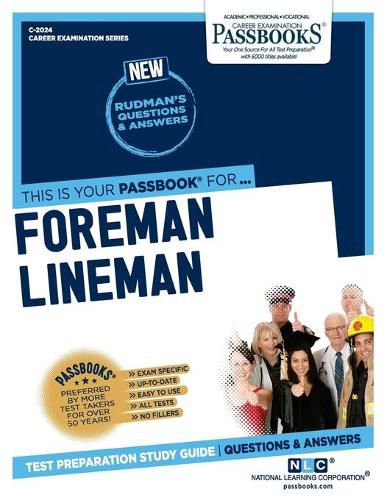 Foreman Lineman (C-2024): Passbooks Study Guide