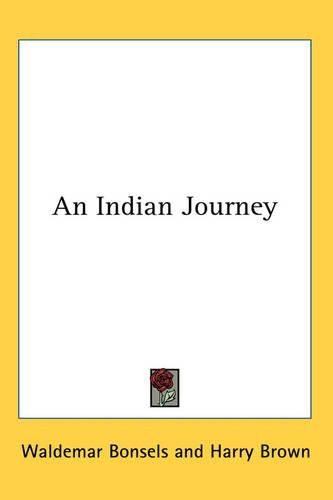 Cover image for An Indian Journey