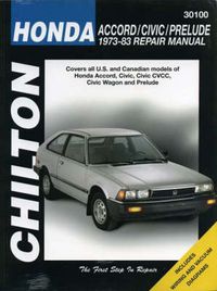 Cover image for Honda/Accord 1976-78 and Civic 1973-83