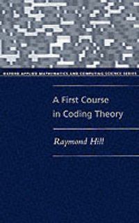 Cover image for A First Course in Coding Theory