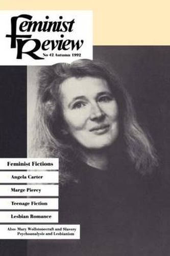 Cover image for Feminist Review: Issue 42: Feminist Fictions