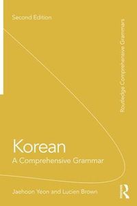 Cover image for Korean: A Comprehensive Grammar