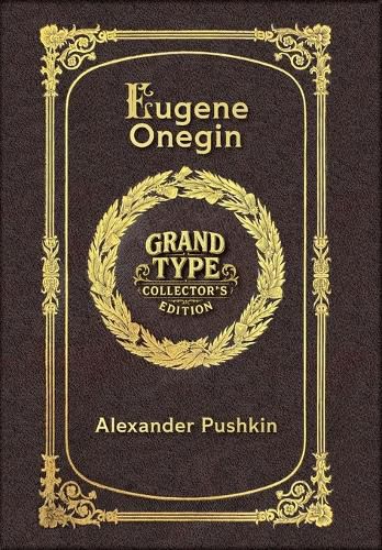 Cover image for Eugene Onegin (Grand Type Collector's Edition) (Laminated Hardback with Jacket) Large Print