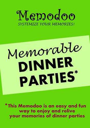 Cover image for Memodoo Memorable Dinner Parties