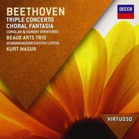 Cover image for Beethoven Triple Concerto Choral Fantasia