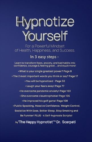 Cover image for Hypnotize Yourself for a Powerful Mindset of Health, Happiness, and Success