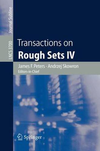 Cover image for Transactions on Rough Sets IV