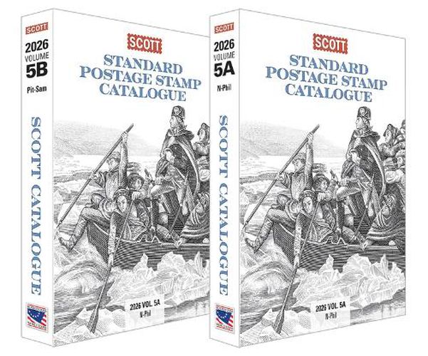 Cover image for 2026 Scott Stamp Postage Catalogue Volume 5: Cover Countries N-Sam (2 Copy Set)