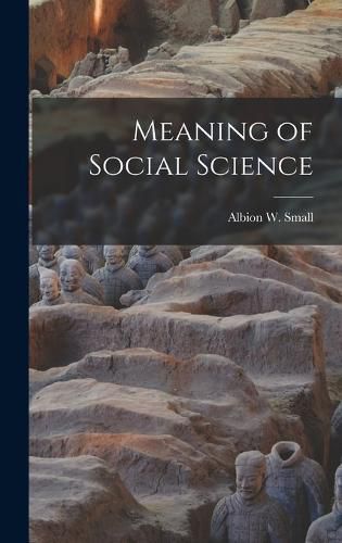 Cover image for Meaning of Social Science