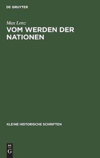 Cover image for Vom Werden Der Nationen