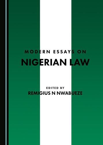 Cover image for Modern Essays on Nigerian Law