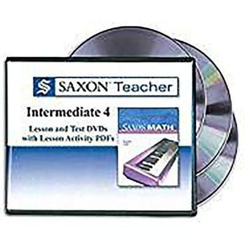 Cover image for Saxon Homeschool Intermediate 4: Teacher DVD