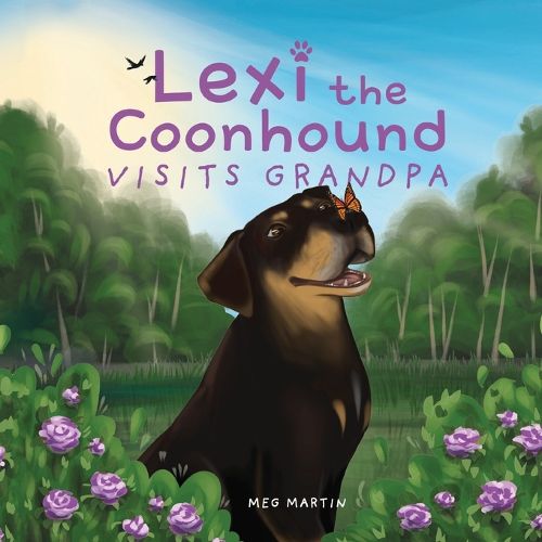 Cover image for Lexi the Coonhound Visits Grandpa