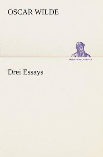 Cover image for Drei Essays