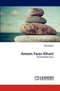 Cover image for Ameen Fares Rihani