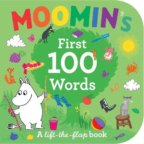 Cover image for Moomin's First 100 Words