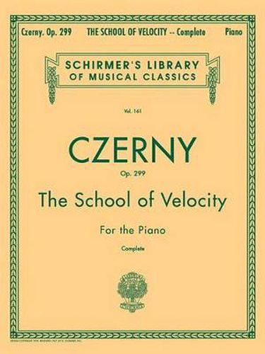 Cover image for School of Velocity, Op. 299 (Complete)