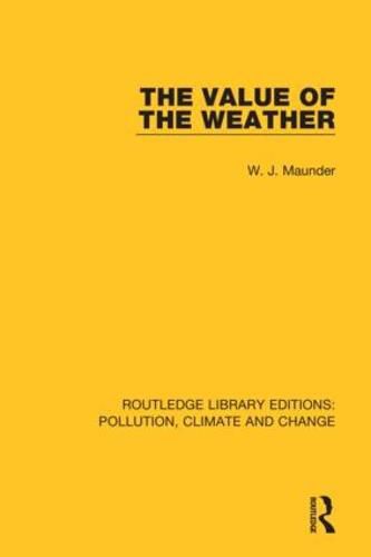 Cover image for The Value of the Weather